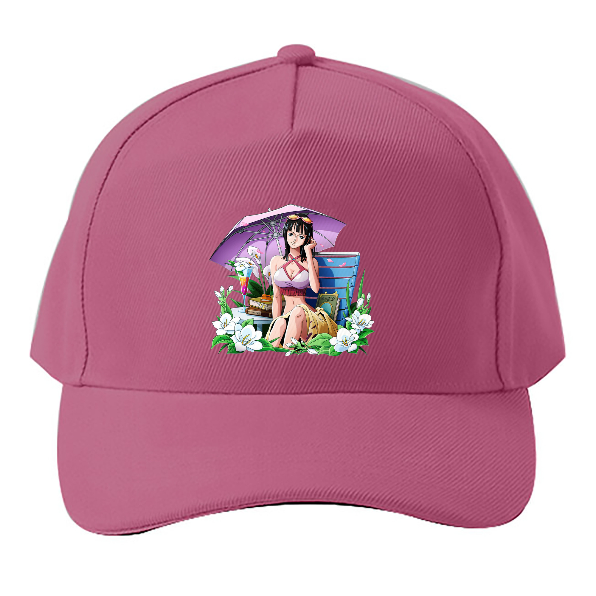 （画像用） ワンピース ニコ・ロビン ONE PIECE Nico Robin ベースボールキャップ 綿100％ 男女兼用 帽子 スポーツ
